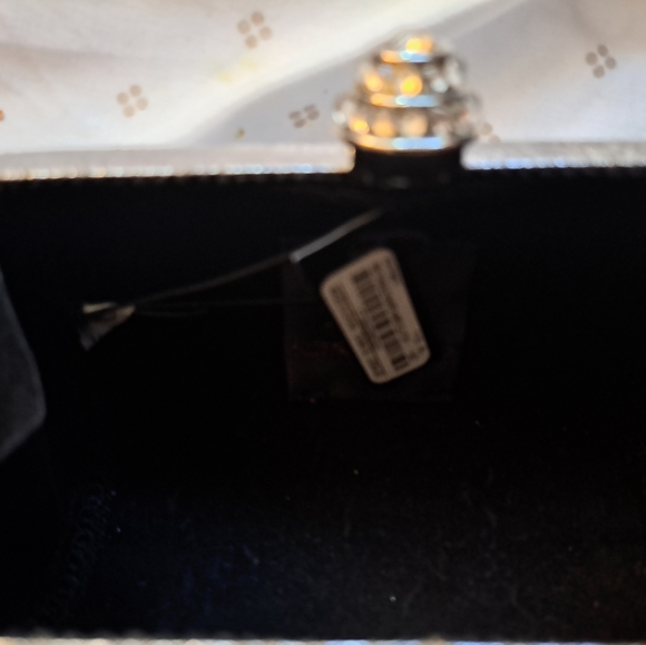 Bebe silver clutch. Revlon glosses are not included. Bag is brand new. - Picture 6 of 7